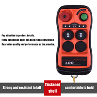 Q200 Q202 24 voltios interruptor de botón 2 botones transmisor inalámbrico receptor grúa control remoto radio industrial control remoto
