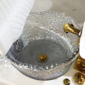 Fauteuil de pédicure électrique avec bassin en verre, logo personnalisable de haute qualité, coloré, pour salon de beauté - Product Image 5