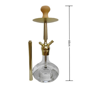 Chicha arabe de 90 cm de haut, en alliage d'aluminium, réglable en hauteur, élégante, de luxe, pour la plage, le camping, la vie nocturne, le camping sur le toit - Product Image 5