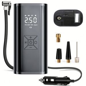 Compresseur d'air numérique portable sans fil 150 PSI pour voiture, fabriqué en usine - Product Image 1