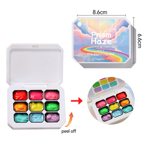 UR SUGAR 9 colores/caja, paleta de gel de alta pigmentación sin necesidad de limpiar, set OEM al por mayor, esmalte de gel para estampado de <span class=keywords><strong>uñas</strong></span> en degradado - Product Image 6