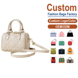 Sac Boston matelassé en cuir véritable vintage, sac à main de luxe, bandoulière, polyvalent, toutes saisons, OEMODM personnalisé - Product Image 1