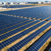 Structure de montage solaire sur toiture conçue pour les bâtiments commerciaux, système de montage photovoltaïque commercial et industriel