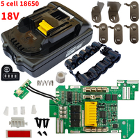 Compatible avec Makita BL1830 BL1850 BL1860 18v 5/10 cellules 18650