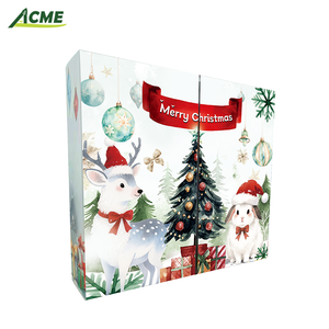 नए <span class=keywords><strong>2025</strong></span> फोल्डेबल क्रिसमस आगमन कैलेंडर लक्जरी काउंटडाउन उपहार बॉक्स गहने के लिए अजीब ब्लाइंड बॉक्स को अनुकूलित करें - Product Image 3