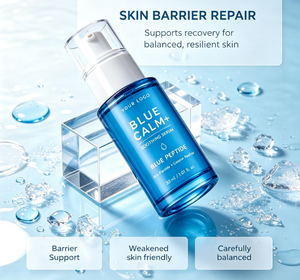 Suero Calmante Blue Calm+ 30ml, Humectante Facial con Péptidos para Mujeres - Product Image 5