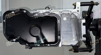 BAH Bloc Moteur Nu 1.6L 8V SOHC avec Culasse en Aluminium, Ensemble Moteur Compatible VW Polo Golf Fox EA111