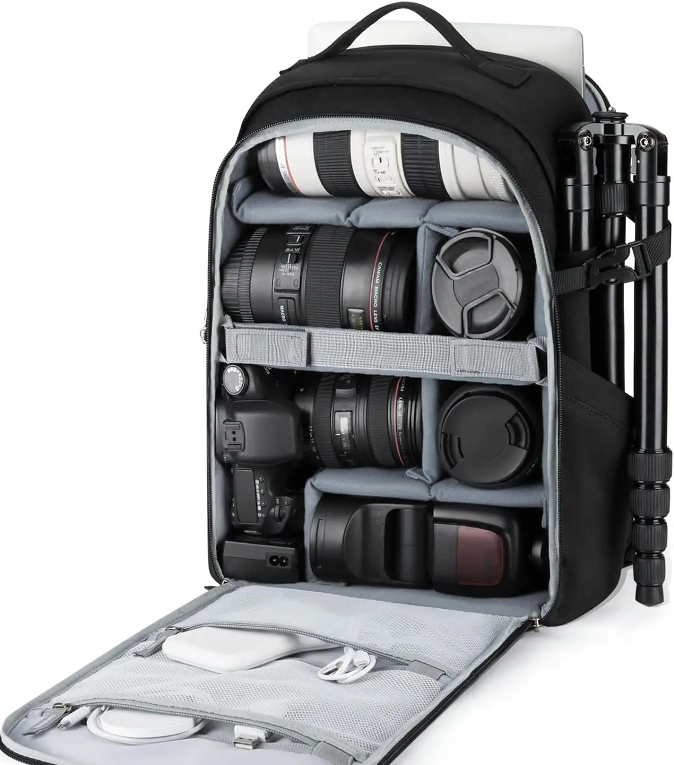 방수 DSLR 25L-33L 카메라 배낭 가방 어깨 드론 배낭 캐논/니콘/소니 사진 작가를위한 16 노트북