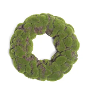 Nieuwe Collectie Sage Green Bewaard Moss Schuim Guirlande Natuurlijke Decoratie Opknoping Ornament Mos Krans