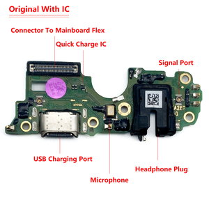 อะไหล่โทรศัพท์มือถือแท้ ช่องเสียบสายชาร์จ USB สำหรับ <span class=keywords><strong>Oppo</strong></span> A93 5G Y51S <span class=keywords><strong>สาย</strong></span><span class=keywords><strong>แพร</strong></span>โทรศัพท์มือถือ - Product Image 3