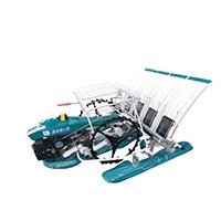 Semoir à tambour automatique Yanhui pour la plantation du riz avec moteur, haute productivité