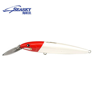 Seasky 30g gran juego plomo cebo duro hundimiento buceo profundo almizcle atún inoxidable labio cabeza curricán Minnow - Product Image 5