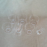 HF à fond plat Bol Chantant En Cristal Clair pour la musique et guérison saine