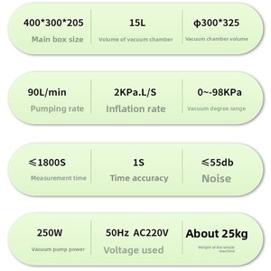 高精度密封测试仪，适用于食品包装袋、瓶盖、化妆品、湿巾——气密性、耐压性、防漏性测试 - Product Image 4