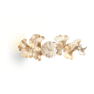 <span class=keywords><strong>Horloge</strong></span> <span class=keywords><strong>murale</strong></span> sans cadre en porcelaine cristalline motif feuille de Ginkgo, style <span class=keywords><strong>ethnique</strong></span> de luxe, pour salon, chambre à coucher, chevet, tableau mural - Product Image 1