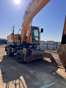 Excavatrice sur pneus Hyundai 210wvs de haute qualité, modèle 2024, moteur de 20,8 tonnes, prix bas, peu d'heures de fonctionnement - Product Image 3