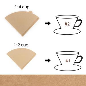 High Quality Disposable <strong>Coffee</strong> <strong>Filter</strong> <strong>Paper</strong> Customizable Factory Direct Bulk Order 3-4 Servings Favorable Price - Product Image 5