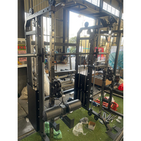 WENDY Station Multifonctionnelle d'Équipement Sportif Commercial – Rack de Musculation, Machine Smith avec Entraîneur Fonctionnel