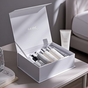 Boîte personnalisée rouge à lèvres ensemble cadeau boîtes de maquillage cosmétique anniversaire bébé Ramadan rose bleu boîte cadeau de mariage - Product Image 3