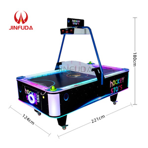<span class=keywords><strong>Hockey</strong></span> aérien spatial de qualité supérieure, machine de jeu amusante pour enfants, jeu de <span class=keywords><strong>table</strong></span> d'amusement à pièces - Product Image 4