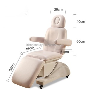 Kisen Good Quality Wholesale Beauty <b>Bed</b> <b>Lash</b> Chair Facial Treatment Customized Color Voltage Electric Motors for Salon Clinic - Product Image 6