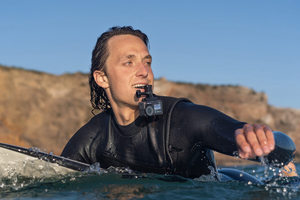 Support de fixation Osm Action Mouth-biting pour les passionnés de DJ experts, en alliage d'aluminium, compatible avec les caméras Bike Action 5 Pro/4/3/2 - Product Image 5