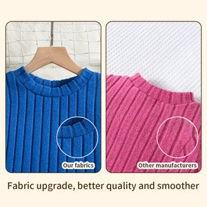 Adorabili Completi Casual a Tinta Unita per Bambina 6-12 Anni, Abbigliamento per Ragazze, Set di Vestiti per Bambina - Product Image 5