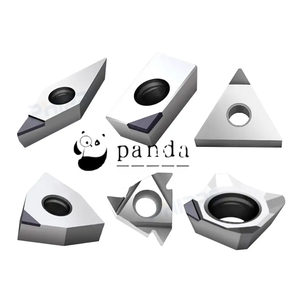 PANDA APKT SEHT1204 WNMG VCGT CCGT diamond cutter turning insert PCD diamond cutting tool for aluminum