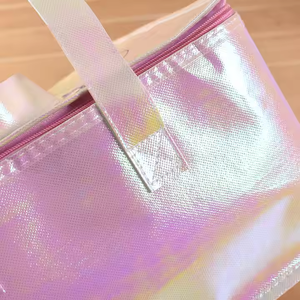 Venta al por mayor de impresión de logotipo personalizado promocional almuerzo con aislamiento térmico pesca hielo refrigerador bolsa de mano con pastelería restaurante de <span class=keywords><strong>sushi</strong></span> - Product Image 2