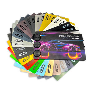 Film de protection de peinture (PPF) noir mat satiné en TPU, garantie 8 ans, auto-réparant, film de protection de couleur pour voiture, PPF coloré - Product Image 4