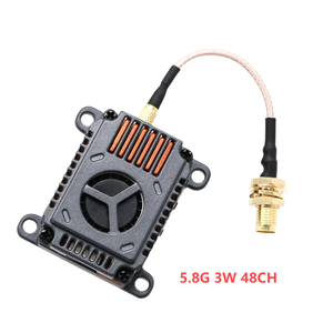 Transmisor de Video de 3W y 5.8GHz con 48 Canales y Sistema de Doble Refrigeración para Drones Cuadricópteros FPV DIY - Product Image 1