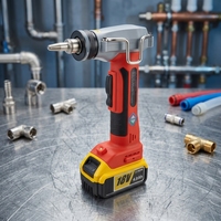 Outil d'expansion de tuyaux en plastique de qualité industrielle BEX-1632, alimenté par batterie, pour la connexion de tuyaux PEX, expandeur de tuyaux PEXa, pour le sol