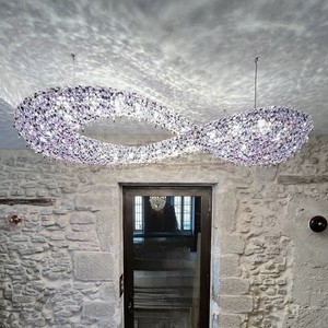 Figure 8 Crystal Chandelier Oval Led <b>Light</b> <b>Remote</b> <b>Control</b> Multi Head Home Lighting - Product Image 3