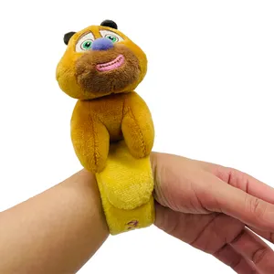 新款设计毛绒动物腕带毛绒熊玩具批发卡通毛绒熊腕带玩具娃娃