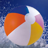 Ballon de plage gonflable boule d'eau