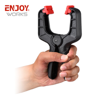 Pinces à ressort en plastique pour le travail du bois, en nylon souple et antidérapant EPS0502050 Enjoywork 1''2''3'' 40mm/65mm/90mm Ouverture Inch/Métrique