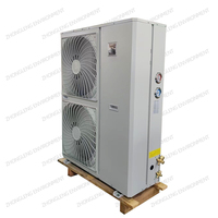 Compresseur de stockage à froid intégré entièrement fermé Machine de réfrigération Unité de condensation semi-fermée Évaporateur à ventilateur industriel