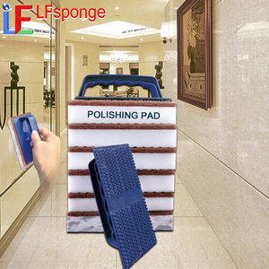 Polir les sols en <span class=keywords><strong>pierre</strong></span> Brosse à récurer multi-usage Brosse à coulis avec poignée, carrelage, terrasse, patio, marbre, brosses de nettoyage en profondeur pour salle de bain - Product Image 2