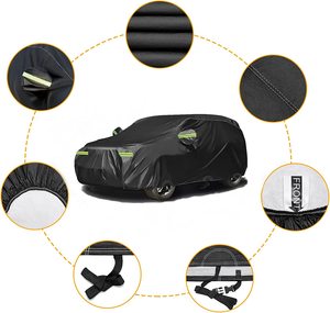 Cubierta <span class=keywords><strong>de</strong></span> coche prémium, impermeable, <span class=keywords><strong>para</strong></span> todo tipo <span class=keywords><strong>de</strong></span> clima, lluvia, nieve, sol, <span class=keywords><strong>Protector</strong></span> <span class=keywords><strong>de</strong></span> <span class=keywords><strong>granizo</strong></span> <span class=keywords><strong>para</strong></span> automóviles - Product Image 3
