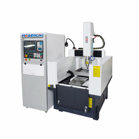 Fresadora CNC Mini de Media Cobertura Jinan Mosencnc, Sistema de Control GSK, Fresado/Taladrado de Metal de Alta Precisión, BT30/BT40