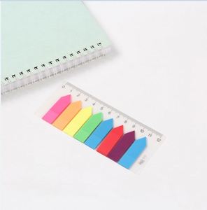 Etiquetas Adhesivas Transparentes HengXin, Papelería, Colores Fluorescentes, Pestañas de Índice, Material Escolar, Marcadores - Product Image 2