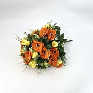 36 Têtes 48cm Grand Bouquet de <span class=keywords><strong>Fleurs</strong></span> Artificielles Arrangement de Chrysanthème en Soie Bouquet de <span class=keywords><strong>Fleurs</strong></span> Décor Funéraire - Product Image 5