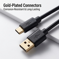 Cable USB-C, Cable USB-A Macho a Tipo-C Macho, Cable de Carga Rápida, Color y Logotipo Personalizados
