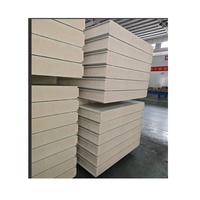 Chine Manufacture Mousse Toit Mur Panneau De Stockage À Froid PU PIR Chambre Froide Polyuréthane Panneau D'isolation Conteneur Moteur 100/150/200mm