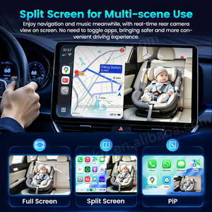 Moniteur bébé multi-fonctions 4 en 1, dongle 256 Go, Android Auto, caméra de siège arrière, caméra pour animaux de compagnie, CarPlay, vision nocturne HD, adaptateur CarPlay sans fil - Product Image 4