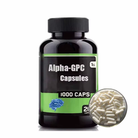 Ausreson Santé En Vrac Alpha Gpc Cerveau Suppléments 100gr 600mg L Théanine Pilule En Gros Vitamine Alpha-GPC Alpha Gpc Capsules
