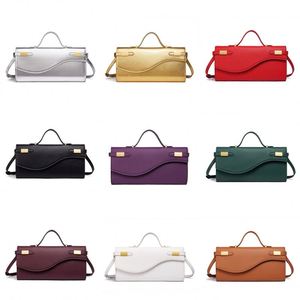 Customized Luxury Classic PU Leather Handbag Designer Logo Brand New Durable Lightweight Shoulder <b>Bag</b> Fashionable Wallet Dinner - Product Image 4