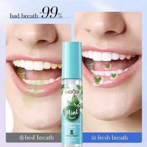 Spray Bucal Refrescante <span class=keywords><strong>de</strong></span> Menta, Limón y Durazno al por Mayor, Spray Bucal Portátil para el Cuidado Bucal, Elimina el Mal <span class=keywords><strong>Aliento</strong></span> con una Fragancia Refrescante - Product Image 6