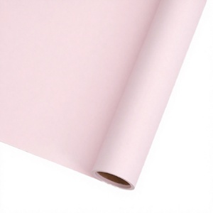 Papier d'emballage pour bouquet de fleurs imperméable, rouleau de papier mat lisse, simple face, enduit de cire, pour usage floral - Product Image 3
