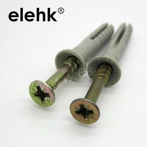 फ्रेम फिक्सिंग नायलॉन हथौड़ा एंकर प्लास्टिक दीवार प्लग के साथ - Product Image 6